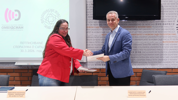 Potpisan sporazum o saradnji sa Pokrajinskim zaštitnikom građana - ombudsmanom