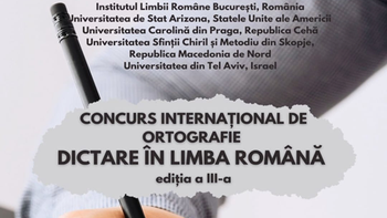 Prvo mesto na diktatu iz rumunskog jezika studentu prve godine Odseka za rumunistiku